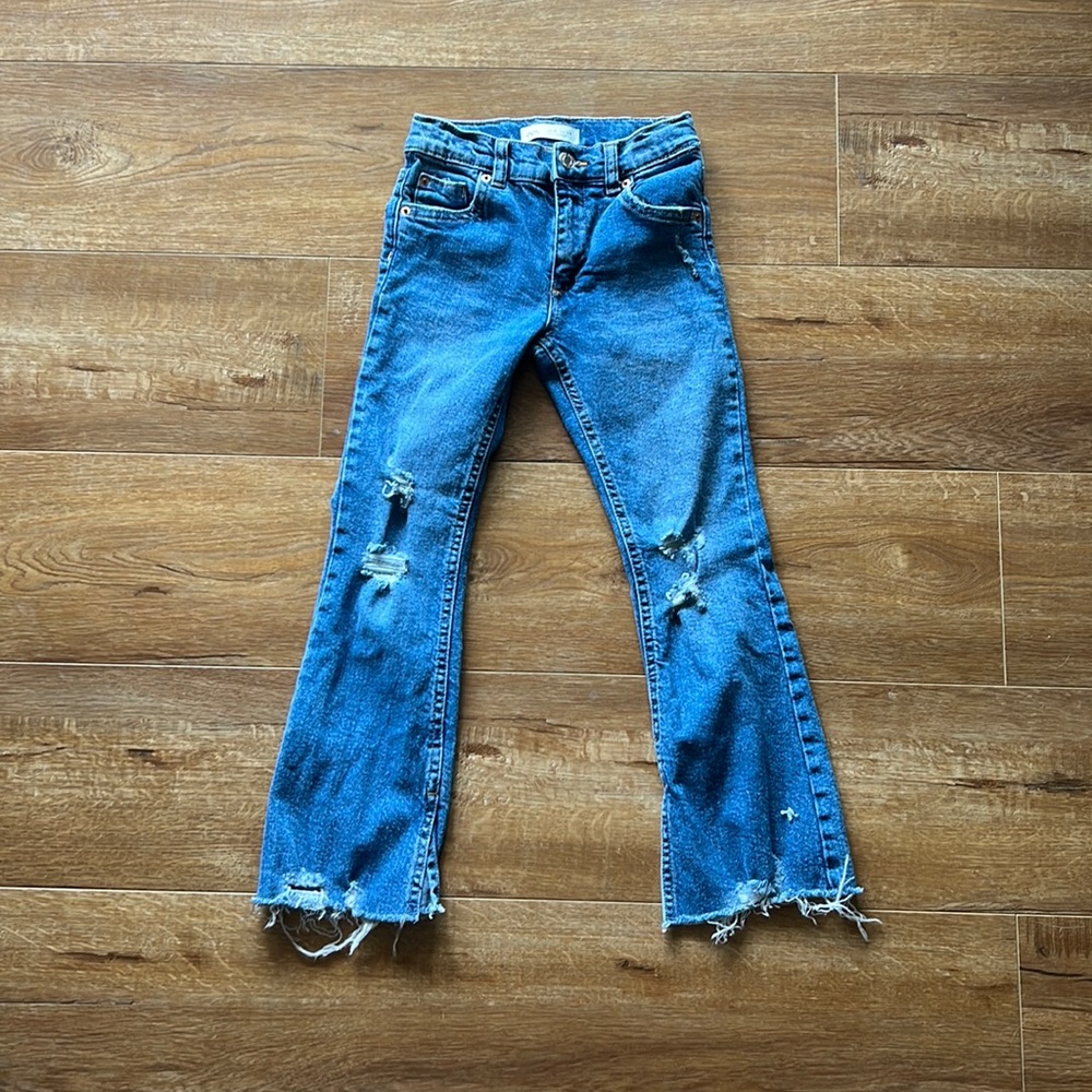 Adorable Zara Jeans Sz 8 Girls